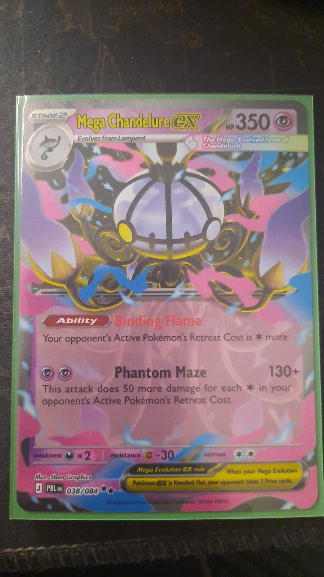 Mega Chandelure EX